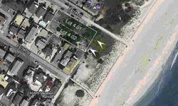 PRIME OCEANFRONT LOT! RARE OPPORTUNITY! OCEANFRONT PARCEL THAT HAS BEEN SUBDIVIDED WITH CAFRA APPROVALS...BUILDING BLOCKS FOR YOUR FUTURE JUST WAITING FOR YOUR BUILDER! CONCEPTUAL BUILDING ENVELOPES OR FOOTPRINTS FOR SOUTH LOT OF 3,325 SQUARE FEET & NORTH