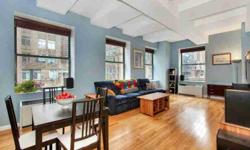 Not your typical Deco Loft!! Customized Corner King Size Two Bedrooms Two Bath In One Of The Best Buildings In FiDi! 1264 square feet of bright sunlit Loft Style condo. Southern and Western exposures. Extremely quiet!Master Bedroom features tons of