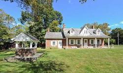 Saddle river, new jerseycirca 1751 and 1811, this notable antique sandstone dutch colonial with gambrel slate roof is situated on a breathtaking 3.64 riverfront acres. Listing originally posted at http