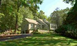 Absolutely Stunning Contemporary Four Bedroom Home, Perfect for Entertaining, on One of Chappaqua's Most Prestigious Country Roads! Gorgeous Property with In-Ground Pool and Har-Tru Tennis Court. This Spacious and Bright Home is Impeccable and Beautifully