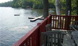Private lodge at the water's edge, with plenty of room for large family retreats! A mix of classic Maine and contemporary post and beam, offering incredible panoramic waterviews. Enjoy sandy beach and fabulous docks. Excellent summer wkly rental