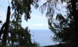 OPPORTUNITY to complete development of NINOLE SEACLIFFS an oceanfront property. Upon completion you will have 3 lots and a bulk lot consisting of 3.307 acres that may be further divided in the future. Ninole just 19 miles North of Hilo, an area of