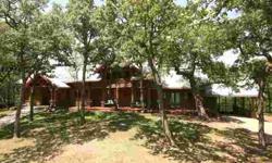 This is truly one of the most impressive log homes on acreage you will find in the Metroplex! Unlike any property we have seen around the Dallas-Fort Worth area, it has the feel of the Colorado foothills rather than being just an hour or so north of the