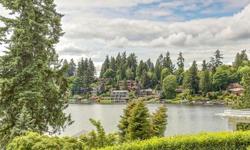 Perched above Meydenbauer Bay this rambler with daylight basement has expansive Lake Washington views from all the main rooms and the entertainment deck. Designed by Jeff Loveless and custom built by Paul Saad, this one owner home has been lovingly