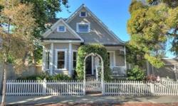 As much a pleasure to the eye as a joy to the heart. Welcome to this stunning two story Victorian gem in downtown Los Gatos which has been tastefully renovated and seamlessly blended with classic elegance and modern functionality. Luxurious and