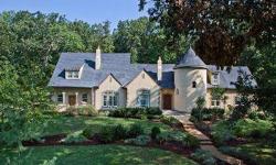 Extraordinary custom French Normandy residence;(Murray Elementary) A Jamie Parson built 4BR & 3 full/2-1/2 bath estate home w/5,842 sq ft. Interior appointments