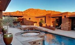 One of a kind Kayenta custom home with extreme attention to detail, elegance, and ambiance. Unequaled privacy in the central courtyard with pool and spa. Detached 2 bedroom casita. The best of all worlds.Listing originally posted at http