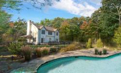 This beautiful 4bedroom, 2.5bath home sits on a stately 1.6 acres, surrounded by reserve, in one of the most private areas of the Hamptons. Enjoying a freeform heated pool surrounded by gorgeous stonework, finished basement, and a total of 3,500 square