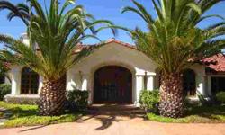 6/21/2012 Wonderful hacienda-style single level in the gated Covenant community of South Pointe Farms, Rancho Santa Fe.5 bedrooms, 6.5 bathrooms with spacious floor plan perfect for entertaining! 6076 s.f. of living space. Stunning entry with high