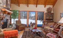A bridge over a meandering stream provides the perfect welcome to this mountain retreat with Teton Views located in Lake Creek Acres subdivision.With 4 bedrooms, 3 baths, an office, 2 fireplaces, and an ample mud room, this is the perfect retreat for