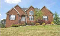 Purchase this property for as little as 3% down. This beautifully landscaped one level full brick home has 3 bedrooms and 2.5 bathrooms. The large living room has a ventless gas log fireplace. The kitchen has an eat-in area and a computer/desk area. The