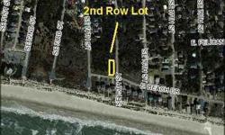 Beautiful 2nd row lot on E Beach Dr. Perfect site for your dream beach house! The owner is selling three additional lots on the block also. Centrally located on Oak Island! Discover the natural beauty of Oak Island's pristine beachfront. This community is