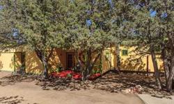 Perfect ranch home for sale in Rancho Vista Hills 10 minutes from downtown Prescott, AZ in the tall pines with cool artistic vibe, tons of natural light, views of National Forest, private level fenced yard, master bedroom plus one guest and another large
