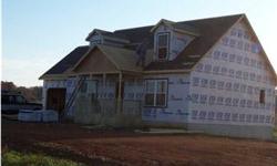 New construction Cape Cod featuring master and laundry on the main floor, full walkout basement with rough-in bath, 2 car garage. Located on 1.2058 lot with beautiful view! Close to Ft. Knox. All appliances included. Seller paying up to $3000 of buyers