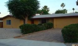 This is a clean Mid-Century Modern 1960's home in move-in condition showing much pride of ownership. The home has a lot of it's original charm complete with fireplace. A great floor plan with a great location in South Palm Desert. Views from the backyard.