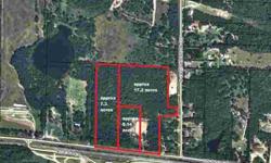 Bank Owned REO Property Fronting Hwy 90 East. Approximately 29.64 Acres With Front Footage On Hwy 90 E And Some Frontage On Hwy 183 (aka Kidd Rd). Measurements Are Approximate And Interested Parties Are Requested To Verify Their Validity. Mostly Wooded