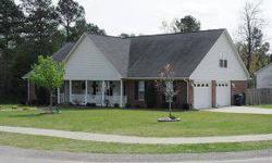Fantastic house that sits on ALMOST an acre! Large master suite with 2 large closets, formal living room, formal dining room, great room PLUS breakfast nook! Backyard is your own slice of heaven! Screened in porch with a patio on each side plus an 8