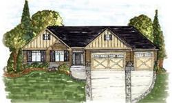 This brand new home to be built, features 3 bedrooms, 2 1/2 baths, 3 car garage, separate tub and shower and toilet room in the master bath, huge laundry room, vaulted ceilings, walk-in pantry, unfinished basement, and many more features. Price of the