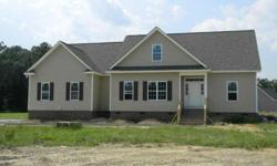 Energy efficient NEW CONSTRUCTION HOME. Eligible for 100% Financing thru USDA! Open floor plan for enjoying life's great moments with family and friends. Kitchen boasts hardwood floors, breakfast bar and clean steel GE appliances.(Split bedroom plan)HUGE