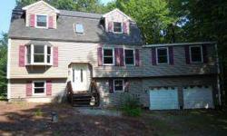 Gambrel style home set way off the road. Many possibilities abound including a large kitchen with dining room. Spacious backyard with wildlife included. Huge family room. This home needs some work but the reward will be well worth the investment. 2 Car