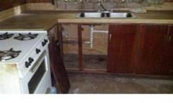 This home is for the seriously skilled handy-person. Previous water damage, falling ceiling tiles. Several years vacant and without utilities. Selling As-Is and owner will not turn on utilities. Appliances included As-Is.
Listing originally posted at http