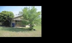 This is a great opportunity for investors or first time home buyers. This home is a fixer upper in need of repairs. Washer, dryer and microwave are included. The home is being sold as is. It is located no more than 10 minutes away from Fort Hood. You can
