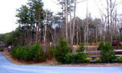 1 acre great for stick or manufactured home, underground power, city water, 2 or 3 BR septic approved, corner home site, near McCaysville, GAListing originally posted at http