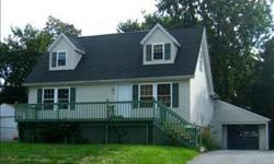 SHORT SALE OPPORTUNITY FOR SOMEONE WILLING TO DO REPAIRS. PRETTY CAPE COD HOUSE IS ONE OF THE LARGER HOMES ON THE STREET WITH ROOMS THAT CAN BE USED FOR VARIOUS PURPOSES. EXTERIOR IS IN GOOD SHAPE; LOTS OF REFINISHING NEEDED INSIDE. NICE LOT WITH SHADED &
