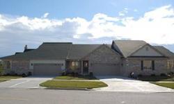 New "F" Model. Split level home with stone fireplace and large master suite with double walk in closets on the second floor. Master bath has seperate shower and double bowl sinks. Second bedroom has it's own bath. Main floor powder room. Kitchen features