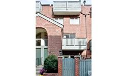 Bright and Sunny comtemp townhouse located in gated brick courtyard close to River Walk in the Fitler Square neighborhood. Pristine condition. Includes 1 car underground parking and storage. Ground level Den, Bedroom w/full Bath w/sliders to Garden/Patio