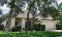 House and Block Beautiful! Cypress Canyon is the site of this Exceptional 3BR/2-Bath Popular Stone One Story. Well Maintained, it features Soaring Ceilings, Granite Counters/Stainless Steel/Pecan Open Kitchen, Custom 20" Tile/Carpet Flooring, Formal and