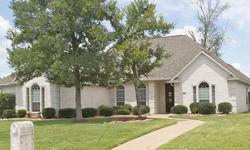 Beautiful brick home on large corner lot in south College Station with side entry garage. 4th room can be used as study, den, or playroom. Open and bright floor plan includes spacious family room, formal dining, breakfast area and kitchen with eating bar.
