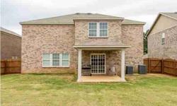 LEASE PURCHASE CONSIDERED. Spacious full brick 2-story home with very open floor plan and dream kitchen w/upgraded LG appliances. Large family room is perfect for entertaining with family & friends with its access to a covered back patio. Master suite is