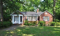 LOCATION, LOCATION, LOCATION! Adorable one-story brick bungalow in prestigious Heathwood neighborhood. 3 BR/2 full baths, all hardwood throughout. Brand new roof (May 2012), new paint through out. Awesome yard w/huge oak trees. Rare find in this