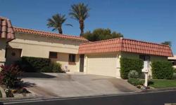 End of the Season Special! This Forest Hills Model is located on the 4th Hole at Palm Desert Resort C.C. and has 2 Master Suites, Indoor Laundry, an Extended Patio, Plantation Shutters, an Electric Awning, Double Garage, and is offered Furnished. Great