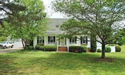 Adorable cape cod on beautiful 2 acres in awesome location just 20 mins Chapel Hill/Apex. PRICED TO SELL!Fabulous flat corner lot w/lg outbuilding & oversized garage w/shop.Spacious 2 story family rm w/gas log fp.Downstairs master suite.Hardwoods