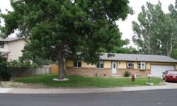 Super Cute Ranch style home has lots to offer! Central Fort Collins location on a tucked away cul- de- sac. Some updated flooring and paint. Indoor features include french doors to deck, Brick fireplace, vaulted ceilings and fully finished basement. Enjoy