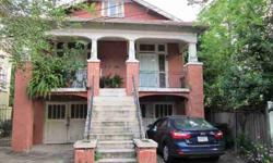 Raised Basement DOUBLE ready for renovations. EACH side features 2 independent bedrooms, 1 bath, kitchen & den area. Original hardwood floors throughout & glass front French doors leading to hallway. HUGE unfinished basement area below each unit with 8
