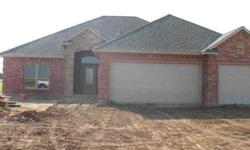 Lovely new construction home on 3/4 of an acre +/-.This home offers 4 bedrooms or 3 bedrooms with a study/office and 2 full bathrooms. Large coat closet in entry way. Living room has a corner fireplace with gas logs and 2 large windows on the back wall