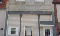 Excellent location on Main Street in downtown Brook. Potential store front on main level and 2 bedroom apartment upstairs. Bring your hammer and tool belt and take advantage of this unique opportunity.
Listing originally posted at http