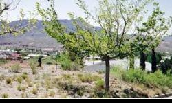 1/2 Acre Residential Lot in Truth or Consequences, NM. All city utilities curbside 1 1/2 block from golf course Located at top of hill with unobstructed views Great location for your new home - all stick-built homes in area 4 Miles south of Elephant Butte
