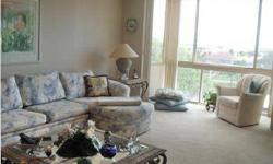 FULLY FURNISHED AND RARELY LIVED IN. THIS WONDERFUL FLOOR PLAN HAS GREAT LIVING/ DINING SPACE WITH ROOM FOR AN OFFICE AND WINDOW SEATING WHERE YOU CAN TAKE IN BEAUTIFUL VIEWS OF THE INTERCOASTAL WATERWAY! SEE THE WATER FROM BOTH BEDROOMS AS WELL. MASTER