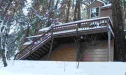Secluded mountain cabin in beautiful Lake Arrowhead, California. Lots of amenities