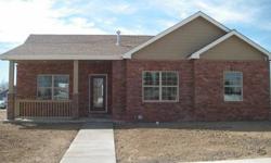 Move in Ready! Beautiful NEW Construction all brick ranch home 3 bed 2 bath 1250 sq ft finished 2500 total, lots of room to expand in the full unfinished basement with 9' walls. Main floor has vault in living area and 9'ceilings through out home. 2X6