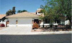 Amazing single level 4 bedroom, 2 bath HUD Home in the desirable community of Red Mountain Estates in Mesa AZ 85215. This fantastic home features Saltillo tile throughout, formal living room, 2 way fireplace between living room and family room, open