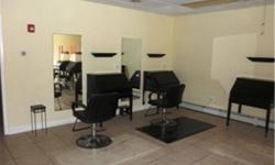 This is it!! The bottom is already set up for a hair salon you get great street exposure, massive window space, outstanding signage, 18x33 reception area with waiting room, six complete hair stations with mats, fold out tops, metal slots for equipment,