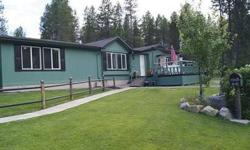 Immaculate Triple Wide, 3 BR/3Bth Modular Marlette Home on 5 secluded acres. Features cathedral ceilings, large gourmet kitchen with stnls dbl ovens, downdraft grill top range and eat-in bar. Spacious Master with dbl door to bath with jetted tub, separate