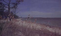 Chesapeake Bay with 300 ft water frontage on 9.45 aces +/- with breathtaking views. Consists of three separate tax parcels, each served by an off-site community drainfield. Plan of Development required. Restrictive convenants apply with requirement for