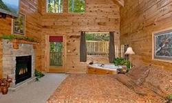 Call Trish for more details- 865-654-0456--Secluded Pleasure is a two-story, one bedroom, two bath REAL LOG cabin close Pigeon Forge. As you enter the cabin the stunning beauty of the logs fillyour senses, and welcome you to your new home away from home.