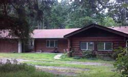 Charming log cabin rambler built from wood logged off the property. Anita Anderson has this 2 bedrooms / 2 bathroom property available at 2747 Crescent Acres Road in Oak Harbor, WA for $229900.00. Please call (360) 679-1591 to arrange a viewing.Listing